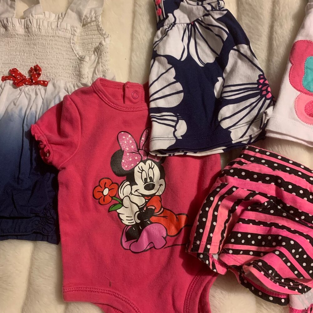 10 piece bundle 3m baby girls